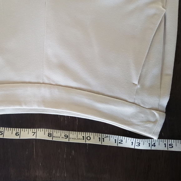 Turnover Cream Trousers - Picture 4 of 8